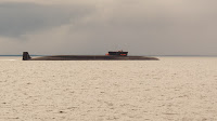 Borey class strategic nuclear submarine |