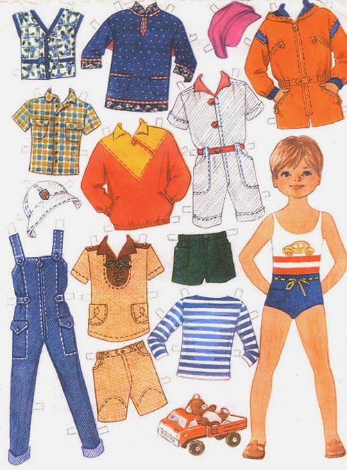  Советские бумажные куклы 
