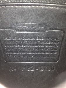 Coach, Bags, Serial Number For Coach Purse
