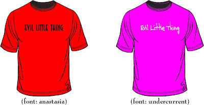 Evil Little Thing T-Shirt for Jessica Ahlquist Fund
