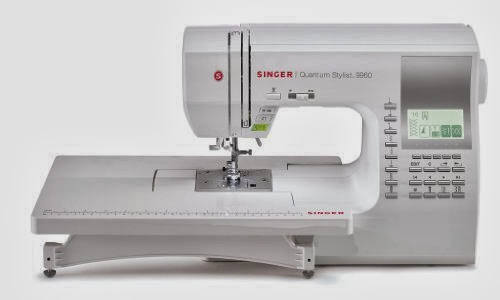 SINGER 9960 Quantum Stylist Factory Serviced 600-Stitch Computerized Sewing Machine