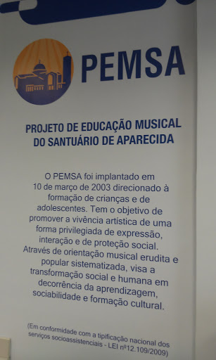 Pemsa, R. Oliveira Braga, 170-300, Aparecida - SP, 12570-000, Brasil, Educação_Escolas_de_música, estado Sao Paulo