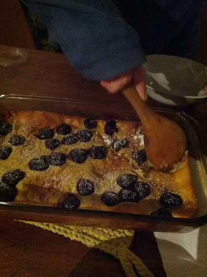 finished clafoutis