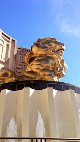 MGM Grand in Las Vegas - lion