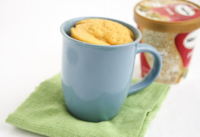 photo of a Pumpkin Quick Bread Mug Cake