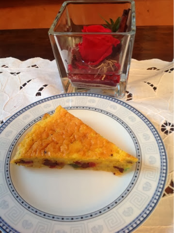 torta dolce di riso canditi e cioccolato