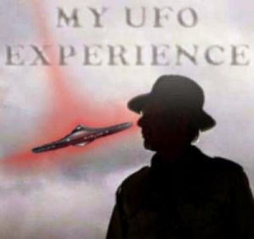 My Ufo Experience Glittering Ufo Ejects Hot Metal Slag