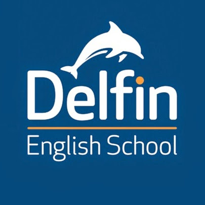 Delfin English School Dublin logo