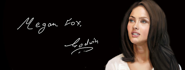 Megan Fox Digital Painting