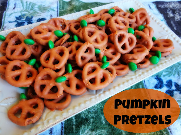 pumpkin pretzels