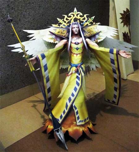 Dissidia 012 The Emperor Papercraft Arubboth