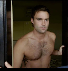 Shirtless Patric Reid (played by Matt Le Nevez)
