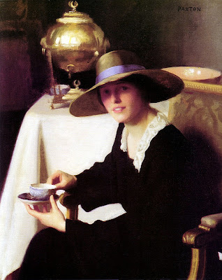 William McGregor Paxton - The Samovar 1926