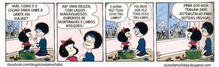 Clube da Mafalda:  Tirinha 650 