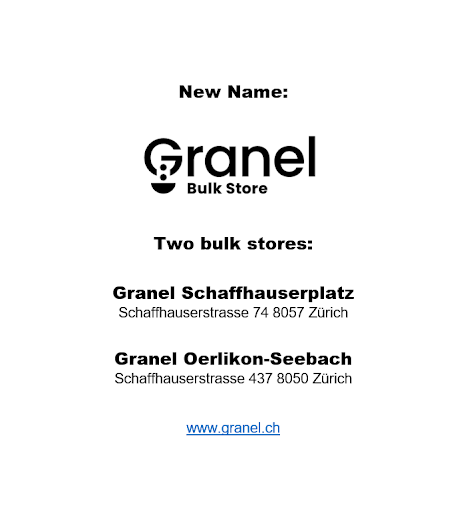 Granel Schaffhauserplatz - Zero Waste Store logo