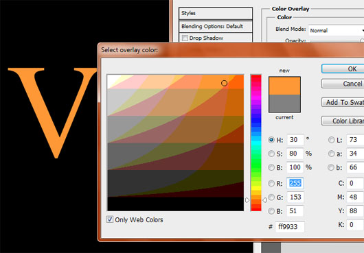 Color Overlay (Sobreposição de Cor)