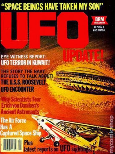 Collection Of Vintage Ufo Magazine Covers