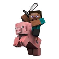Image result for minecraft riding pig