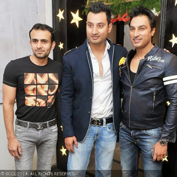 Imran, Ali Saberi and Hamid attend the launch party of newly opened restaurant, Silver Salt, held in the city. Imran, Ali Saberi and Hamid attend the launch party of newly opened restaurant, Silver Salt, held in the city.