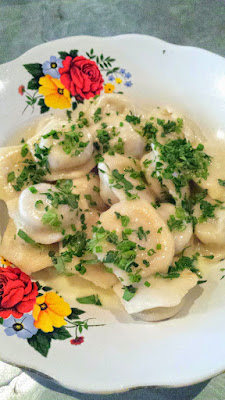 At Kachka PDX do not miss these Russian Dumplings of siberian pelmeni with beef, pork, veal and onion and also on the happy hour menu!