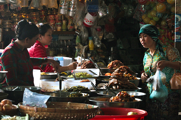 khmer food seller