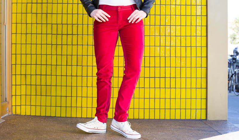 Women's #RedPantsFriday: Fridays + Red Pants + Dancing = Magic