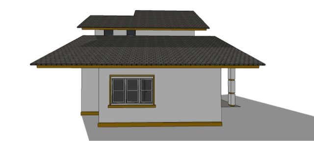 Orpheo Design: Simple 2 terrace home design
