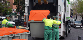 6,6 millones para la recogida de basuras en 14 distritos de la capital en octubre