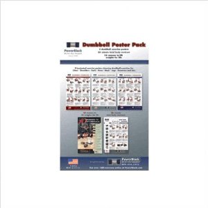  PowerBlock Dumbbell Workout Poster Pack
