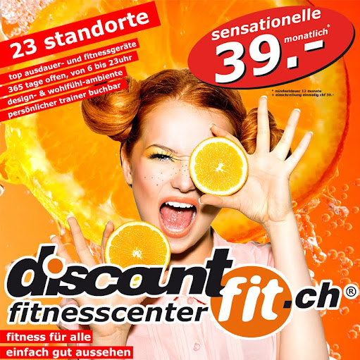 discountfit.ch fitnesscenter logo