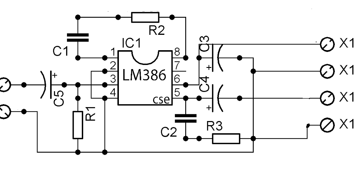 Lm4818 схема включения