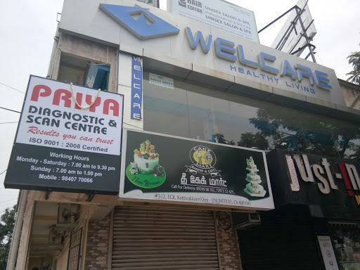 Priya Diagnostic & Scan (Ultrasound) Centre, 512, East Coast Road (ECR) , Kottivakkam, Near Thiruvanmiyur RTO, Chennai, Tamil Nadu 600041, India, Medical_Diagnostic_Imaging_Centre, state TN