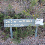 sign at the nt of the OGNR and Donnys track (170075)