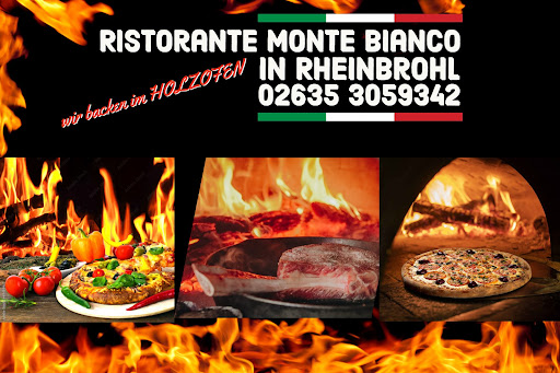 Ristorante "Monte Bianco" - Tradizionale HOLZOFEN Pizza logo
