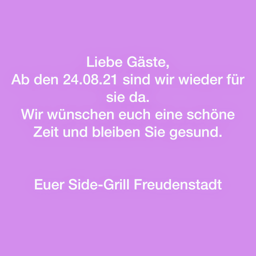 Side Grill Freudenstadt Döner,Pizza ,Hamburger& Mehr