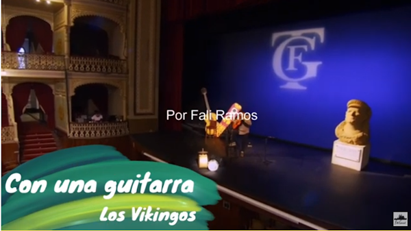 🗺Pasodoble con LETRA "Con una guitarra" 🛠 Comparsa "Los Vikingos" (2003)  por Fali Ramos