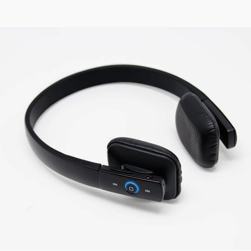  Satechi BT Lite Bluetooth Wireless Headphones with Built-in Mic for iPhone, iPad, Android Smart Phones and Tablets