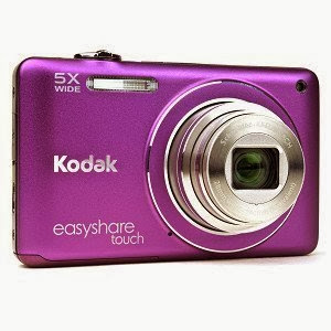  Kodak Easyshare Touch M5370 16 MP Digital Camera with 5x Optical Zoom, HD Video Capture and 3.0-Inch Capacitive Touchscreen LCD (Purple)