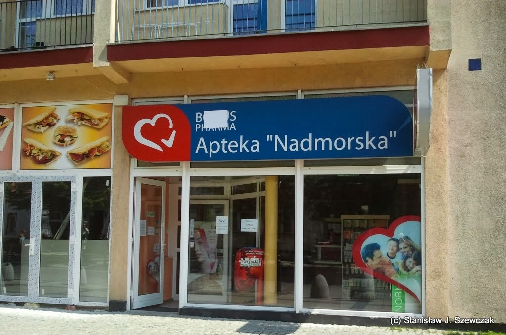 Apteka Nadmorska [615] - ul. Marynarki Polskiej 31 - Ustka - Apteki i  drogerie - Nadmorskie POI - PoPiasku.pl