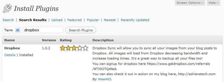 DropBox DropBox Sync, Plugin Yang Sangat Dahsyat