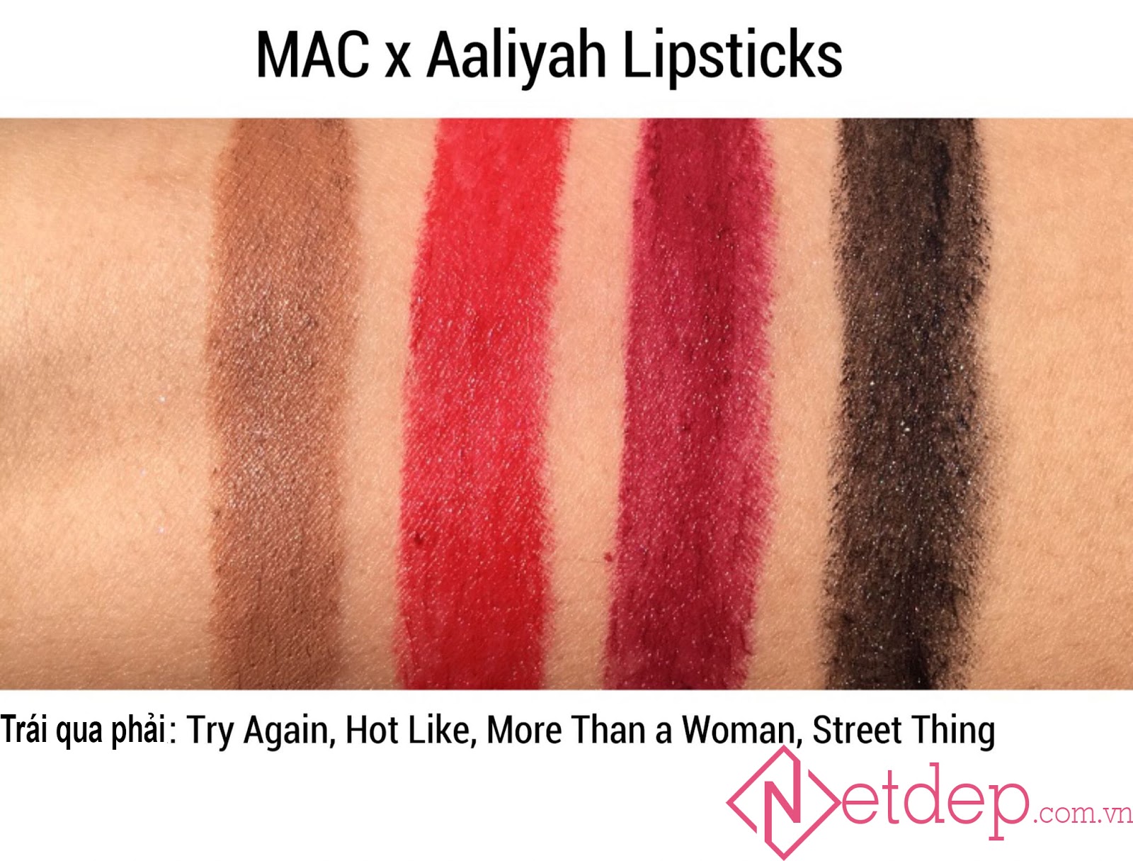 MAC x Aaliyah Lipstick