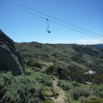 Merrits Nature Track passing under the chair lift (271961)