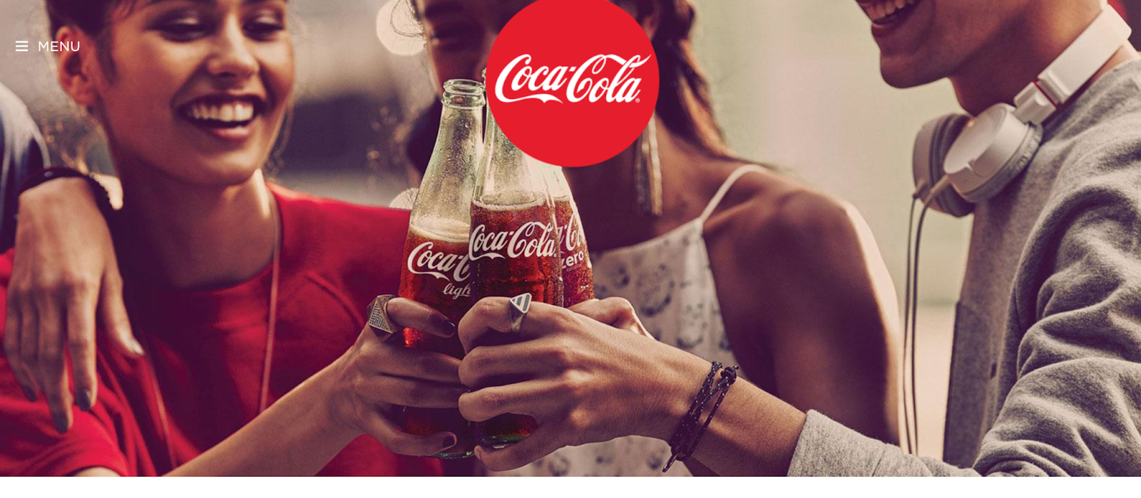 coca cola website