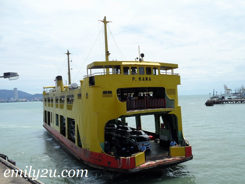 To Penang Island By Ferry