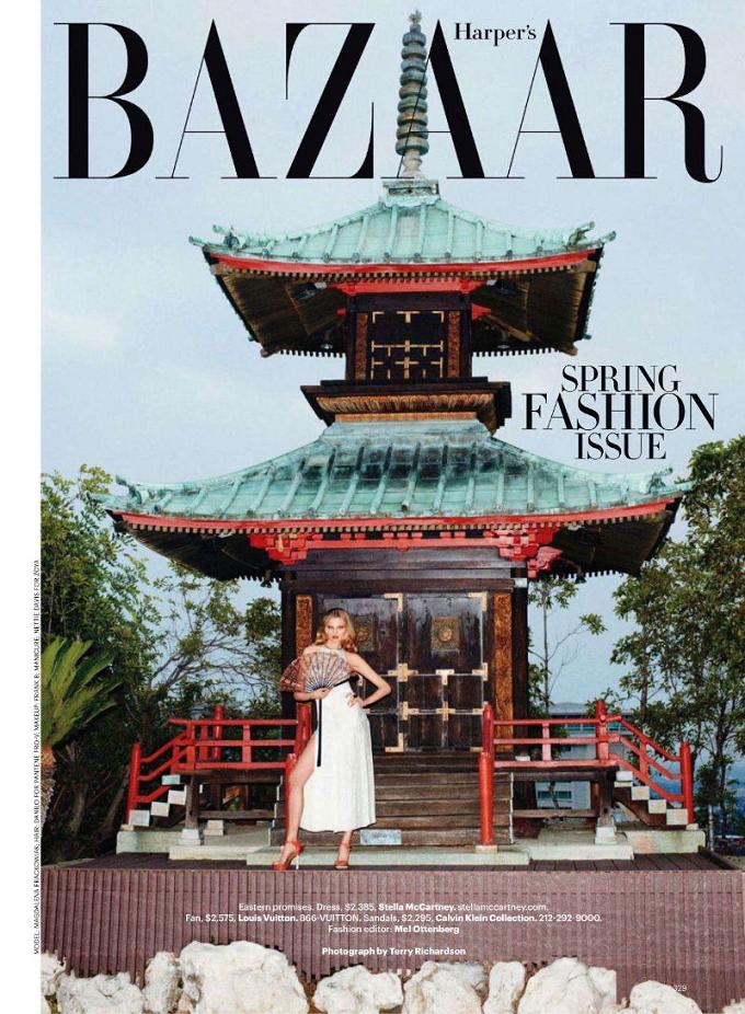 Magdalena Frackowiak for Harpers Bazaar US, Spring Fashion Issue March 2011