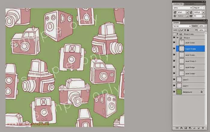 how to make a seamless pattern