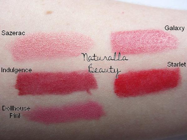 Review & Swatches: Zuzu Luxe #2: Lips - Naturalla Beauty