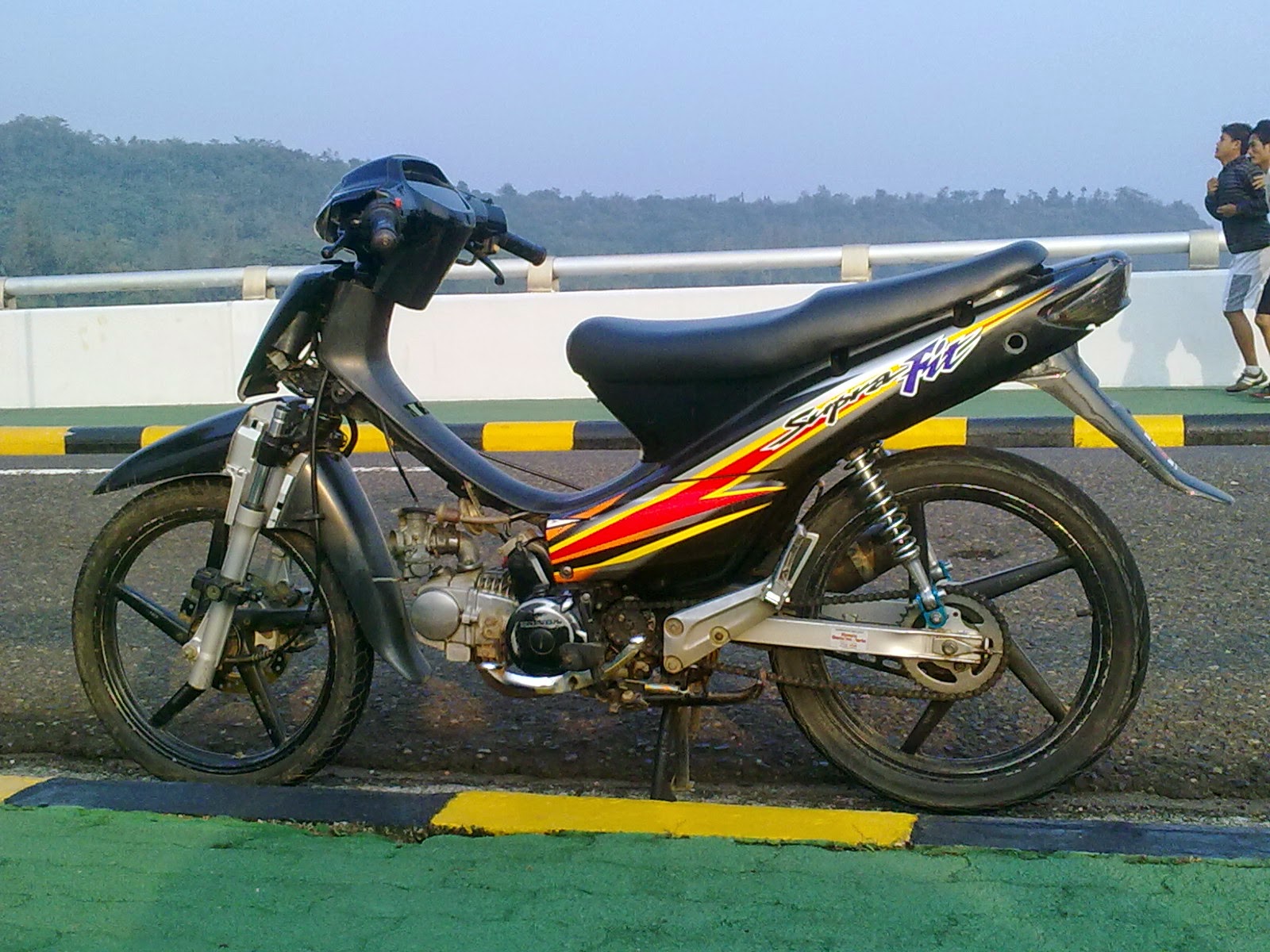  Supra X 100 Modifikasi Standar Thecitycyclist