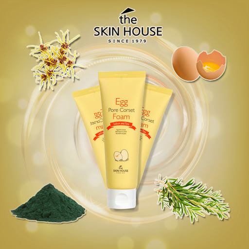 SỮA RỬA MẶT TRỨNG GÀ TẠO BỌT GIÚP SE KHÍT LỖ CHÂN LÔNG EGG PORE CORSET FOAM