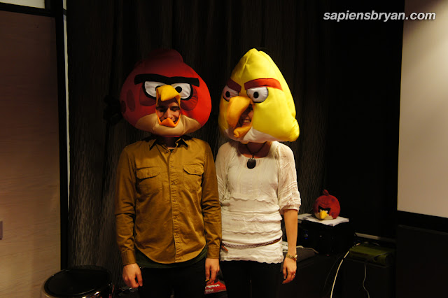 Angry Birds masks